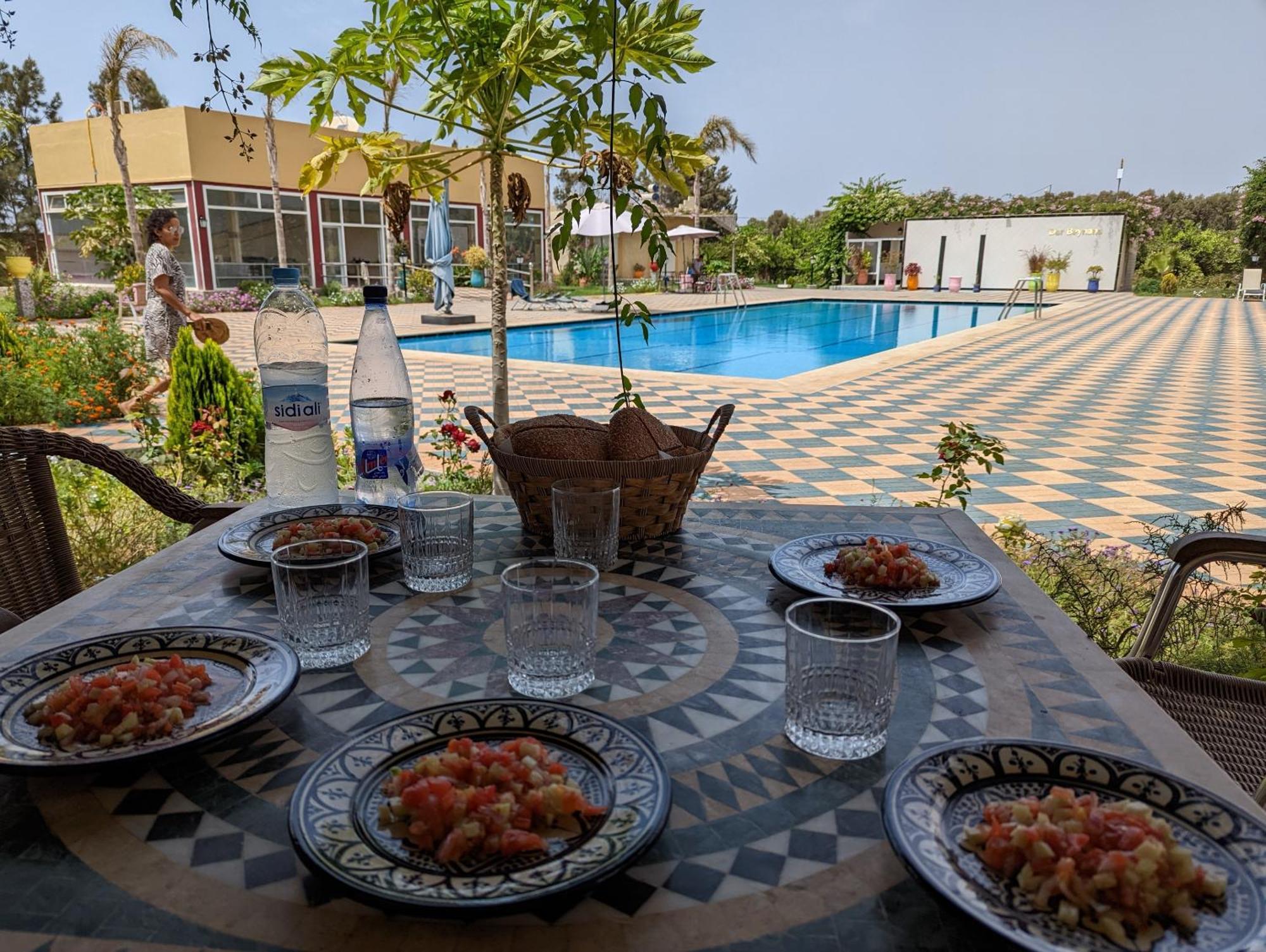 Отель Dar Beynana Sidi Bibi Экстерьер фото